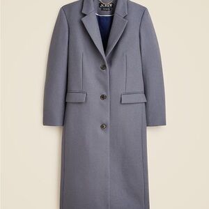 J. Crew Charcoal Wool Overcoat